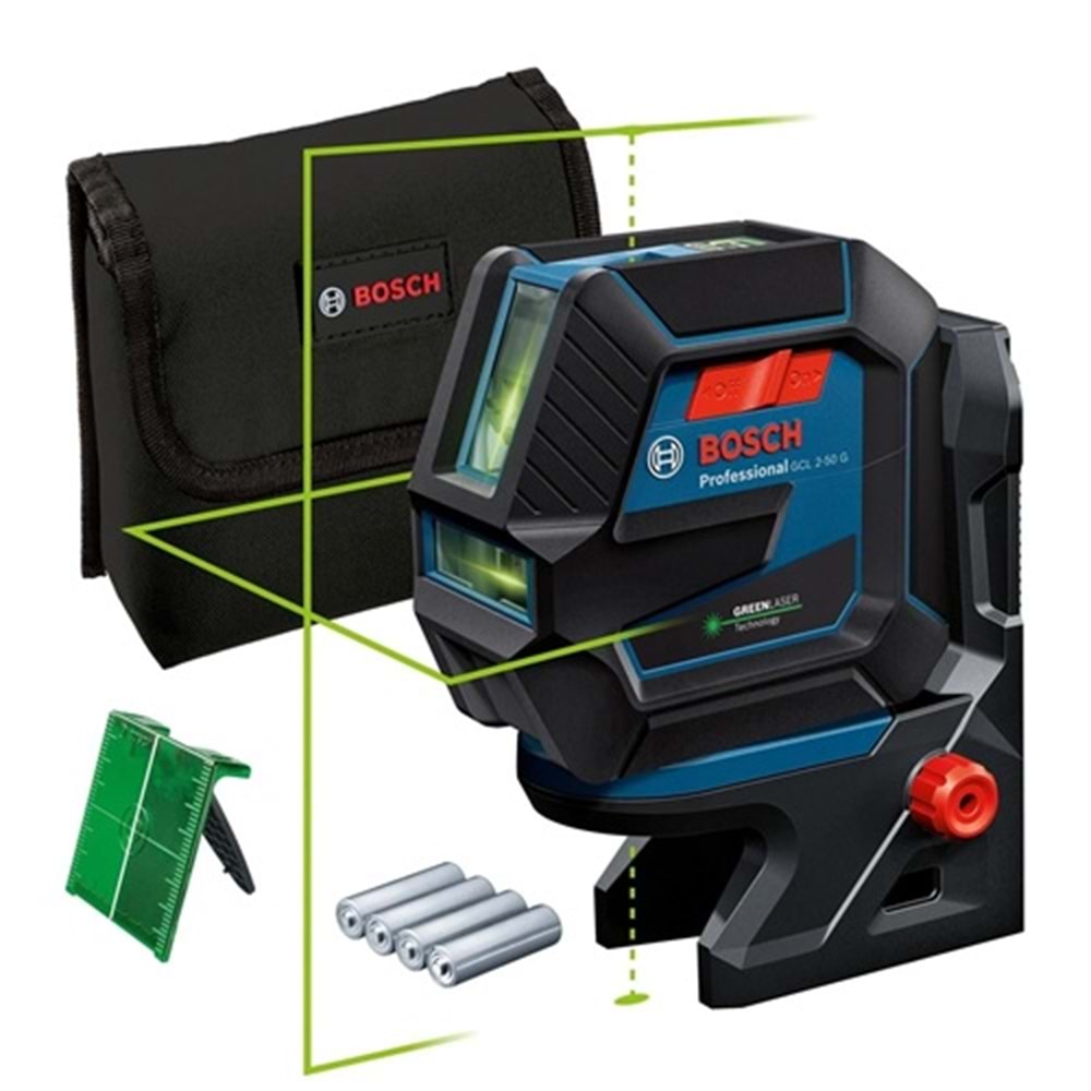 Bosch GCL 2-50G + RM 10 Lazer Hizalama Distomat