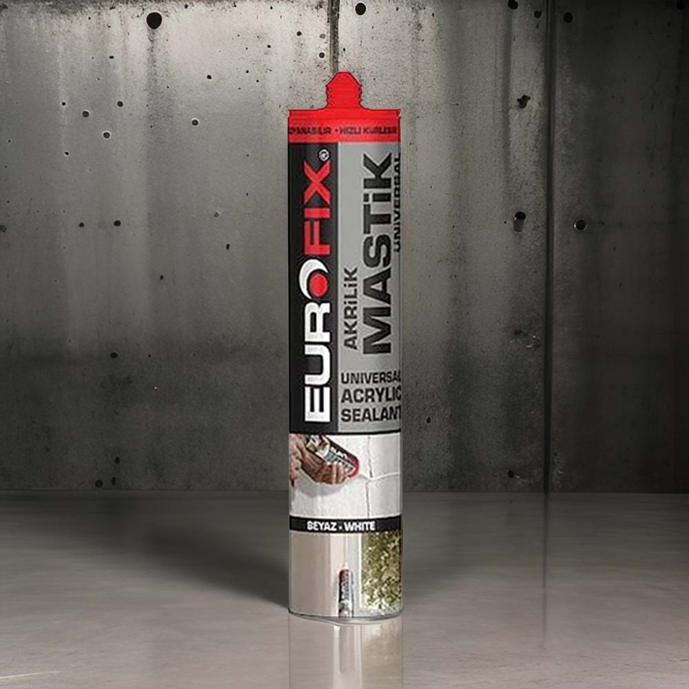Eurofix Akrilik Mastik Beyaz 450gr