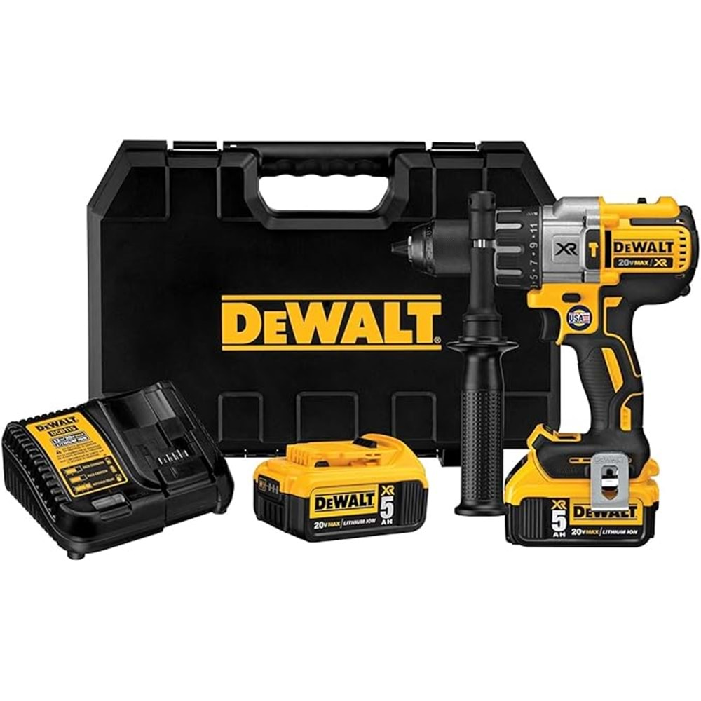 Dewalt Kömürsüz Çift Akülü Darbeli Matkap 18V 5.0AH