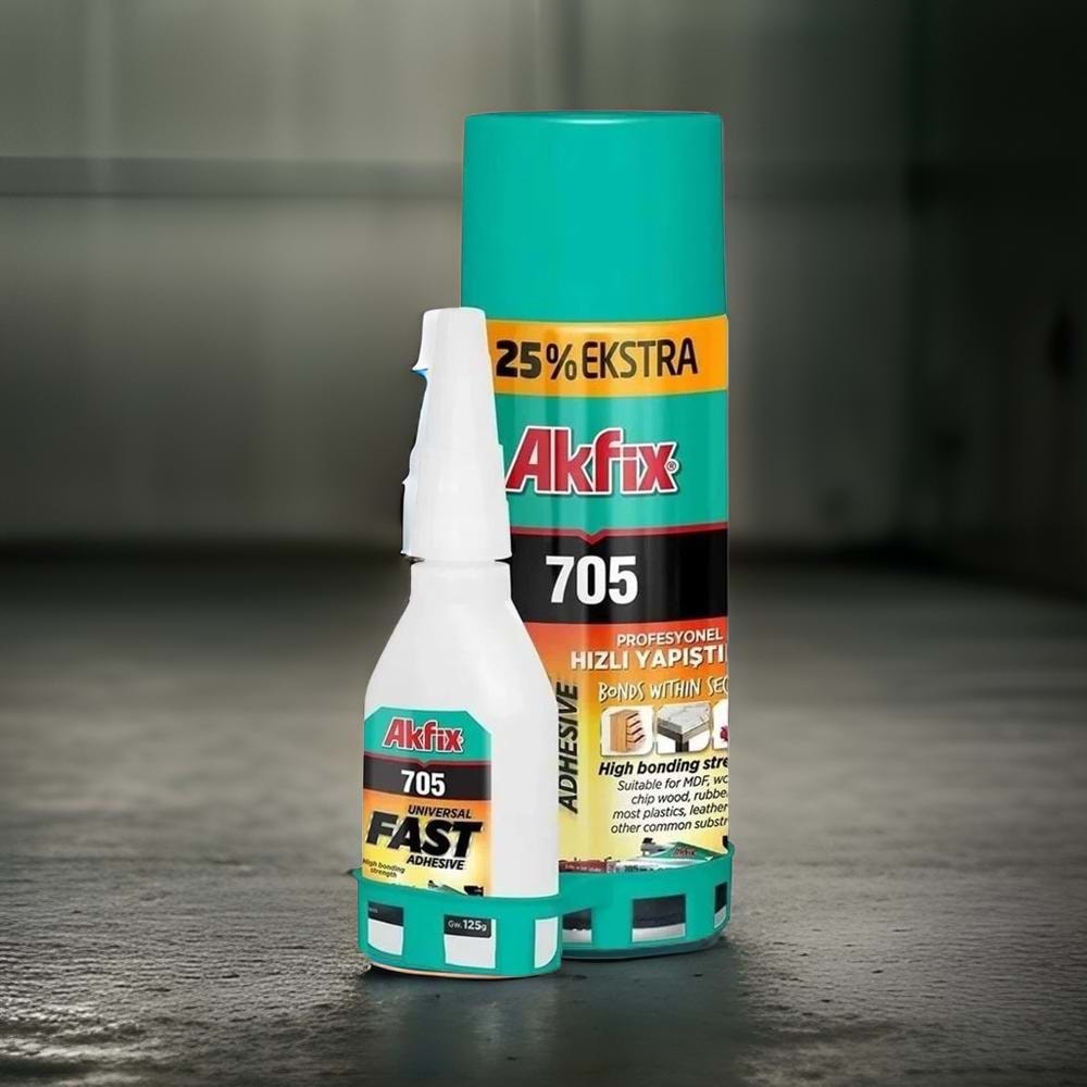 Akfix Hızlı Yapıştırıcı Mdf Kit 500ml+125gr