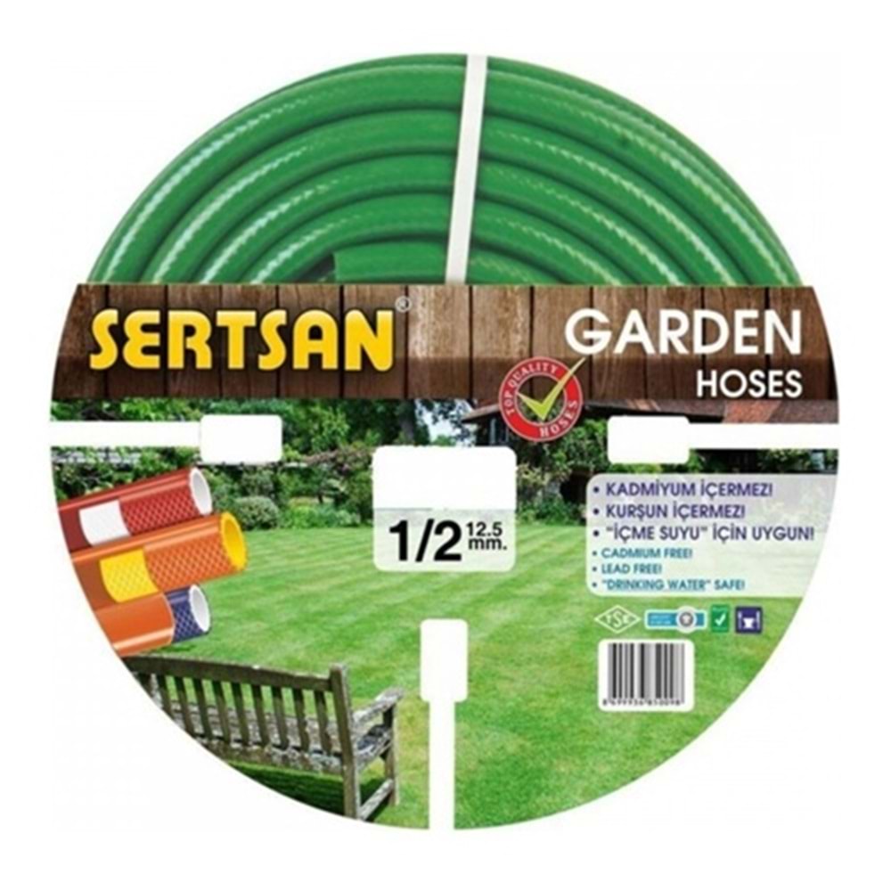 Premium Garden Bahçe Hortumu Market Tipi 1/2 Inc 25mt