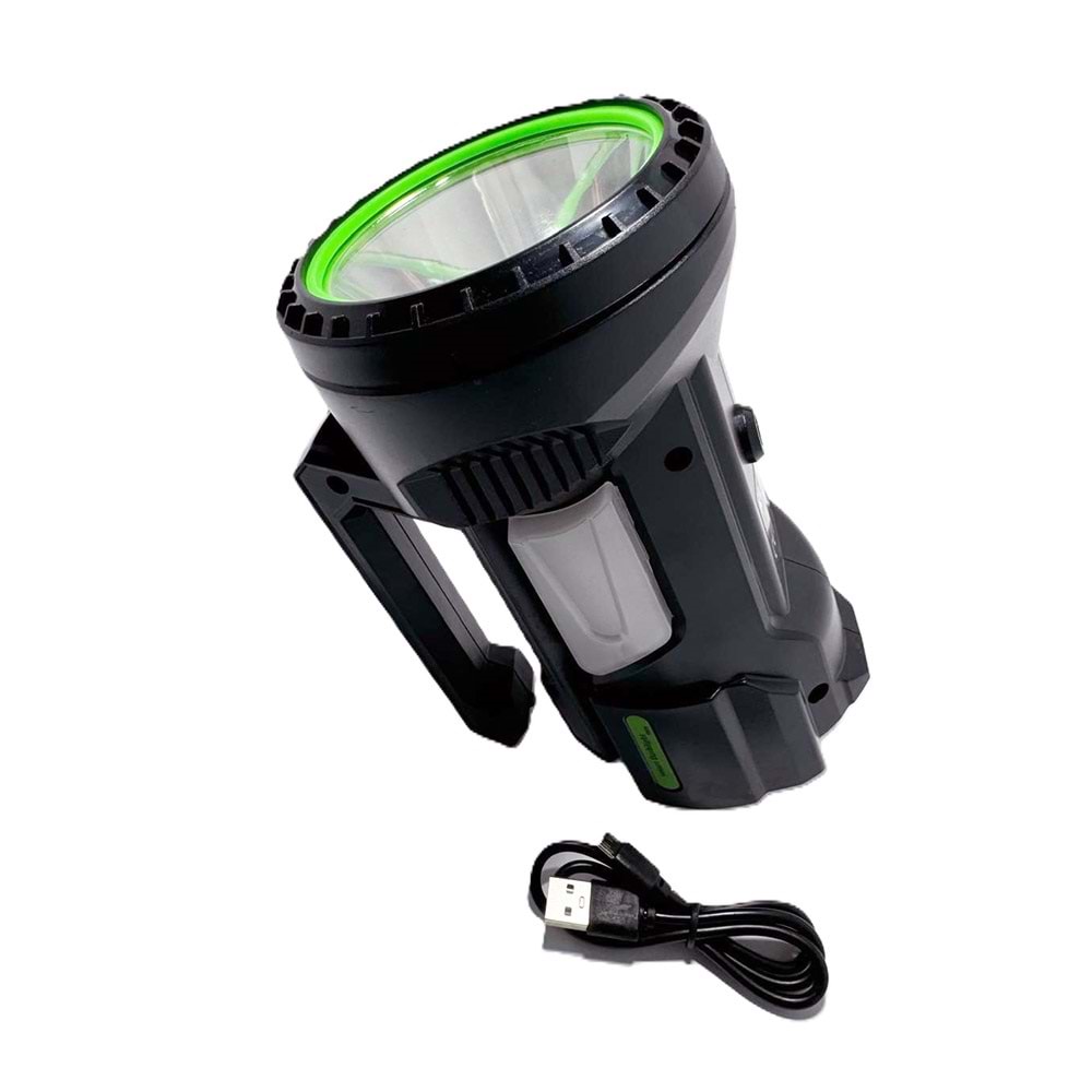 Klaus Şarjlı Led El Feneri Usb Bağlantılı 5W 4800mAH