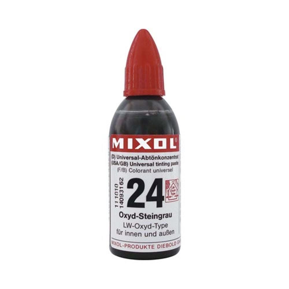 Mixol Renk Tüpü Taş Grisi No:24 - 20ml