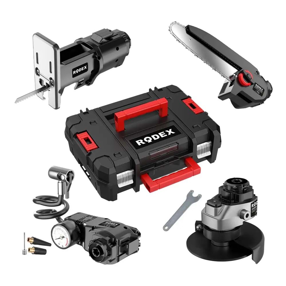 Rodex RDX2705 Akülü Çok Amaçlı 5 Fonksiyonlu Makina