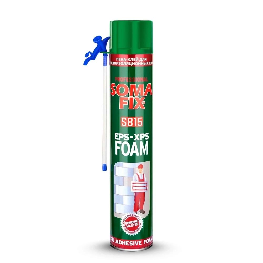 Somafix Mantolama Yapıştırma Şişmeyen Pİpetli Köpük Eps-Xps 750ml