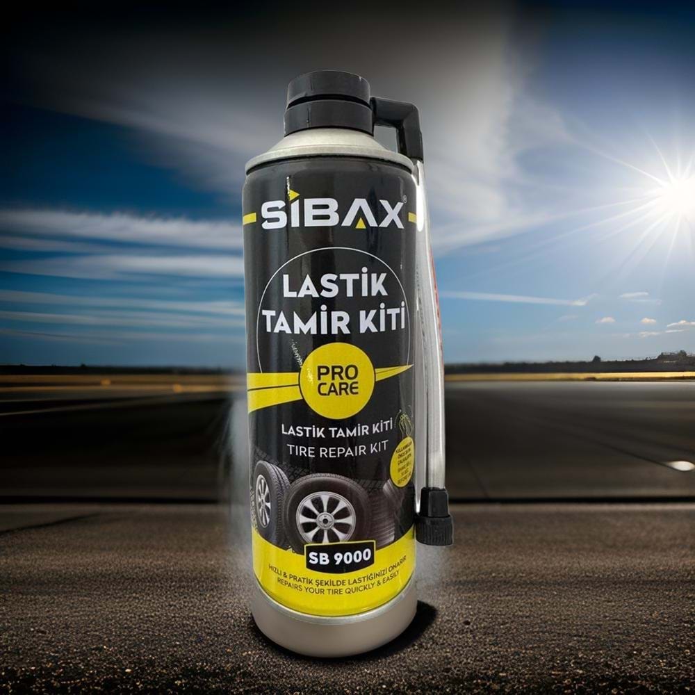 Sibax Lastik Tamir Kiti Onarım Spreyi 400ml