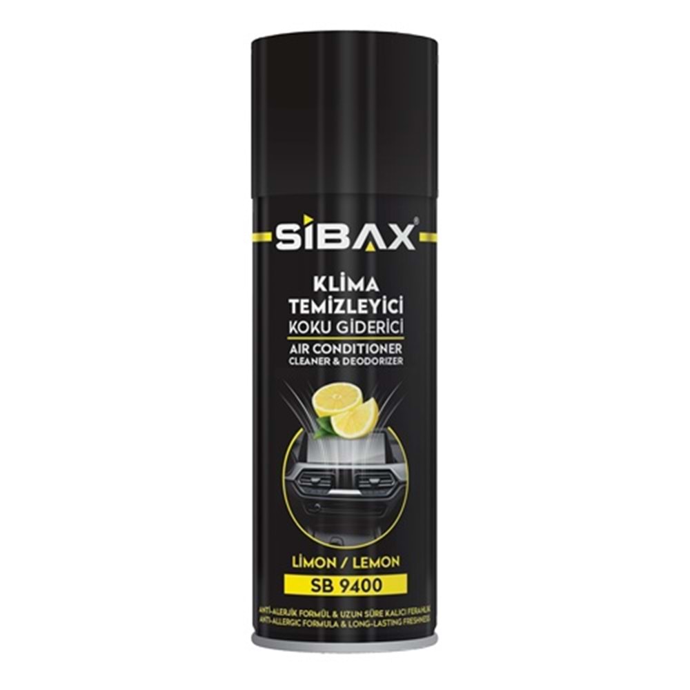 Sibax Klima Temizleyici Sprey Limon 200ml