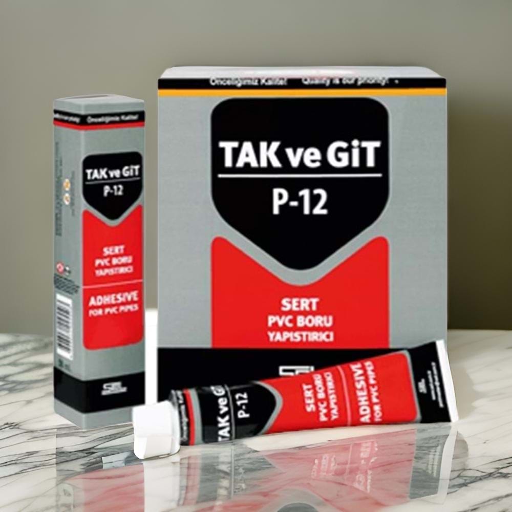Selsil P-12 Takgit Sert Pvc Yapıştırıcı 50gr
