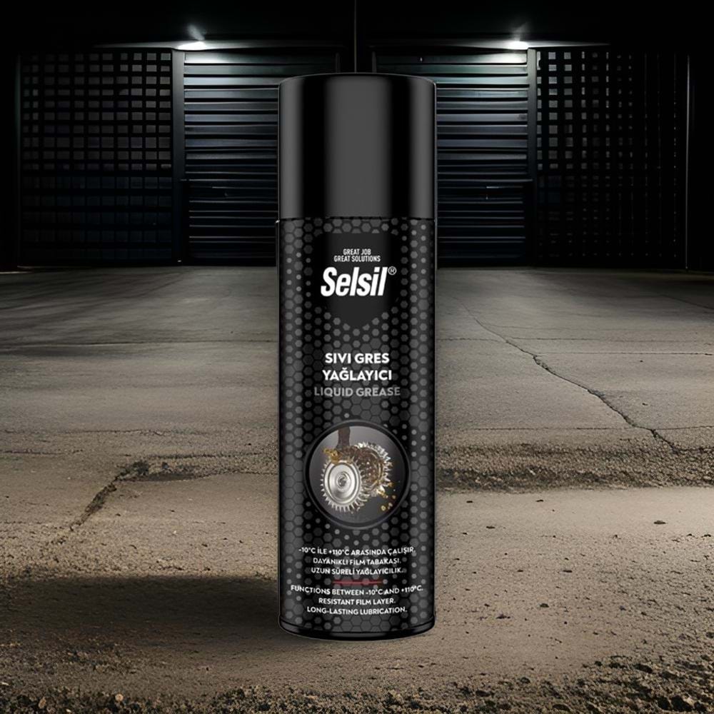 Selsil Sıvı Gres Yağlama Spreyi 500 ML