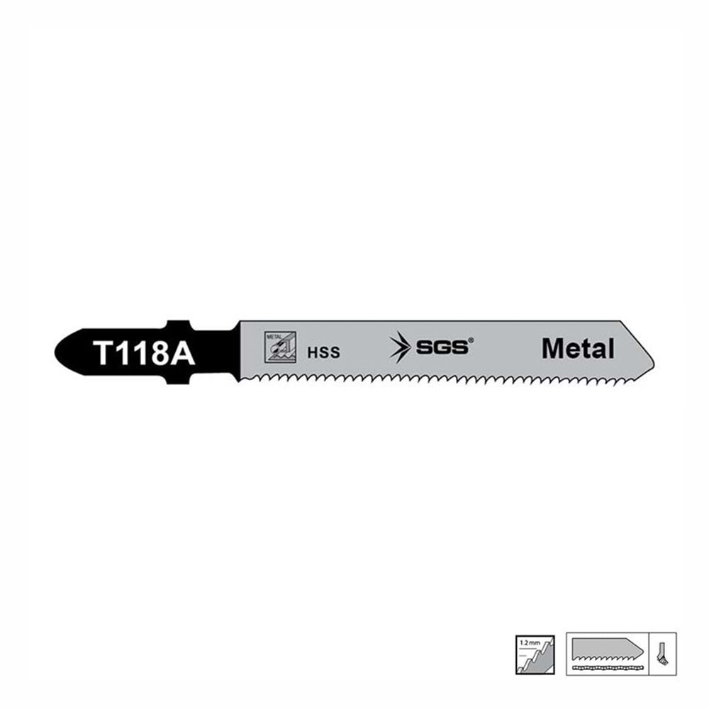 SGS Metal Dekupaj Ağzı 77mm x 7,9mm T318A 5Ad