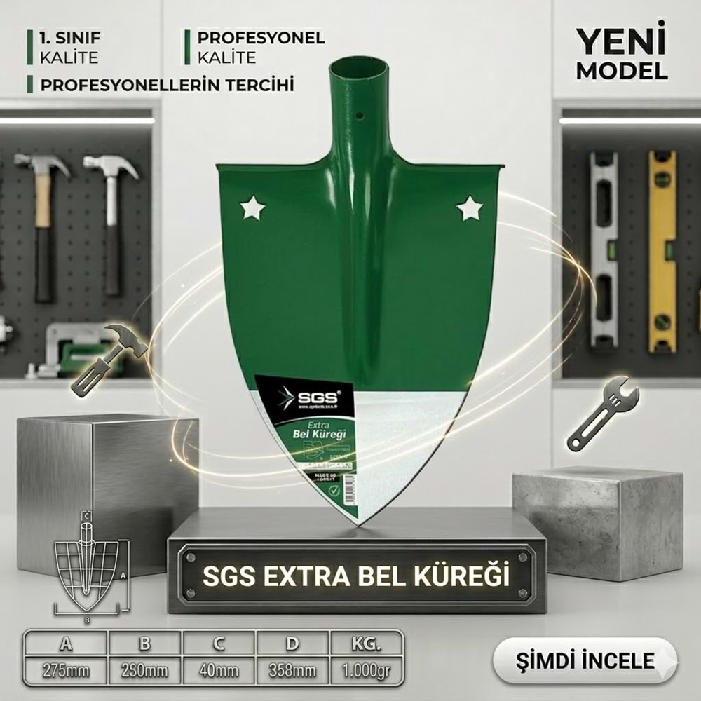 SGS Bel Küreği-Bel Kürek