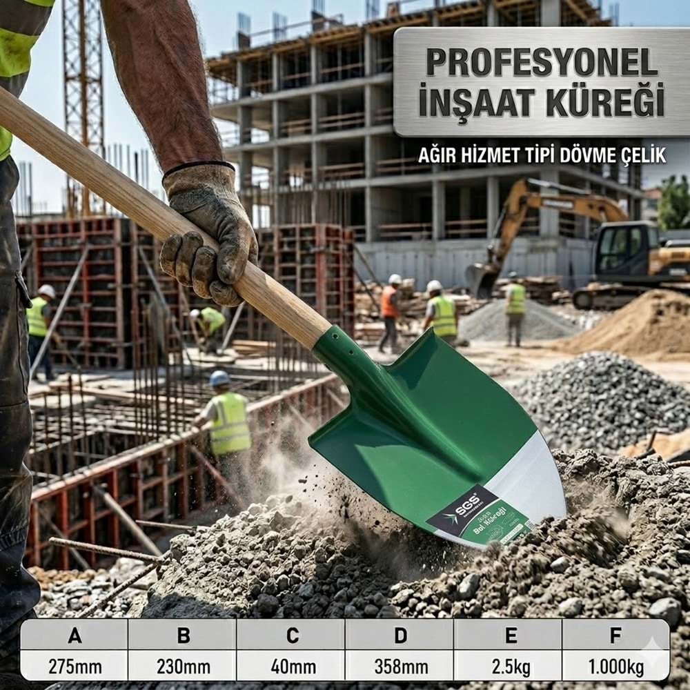 SGS Bel Küreği-Bel Kürek