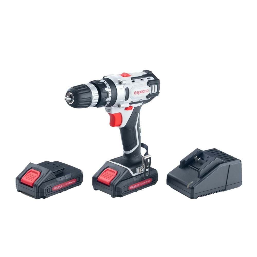 Specco Akülü Darbeli Matkap 18V 1.5Ah