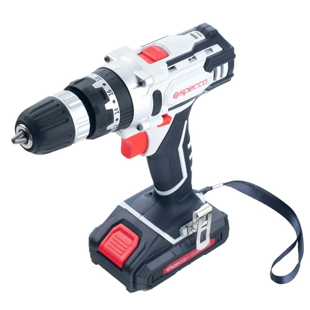 Specco Akülü Darbeli Matkap 18V 1.5Ah