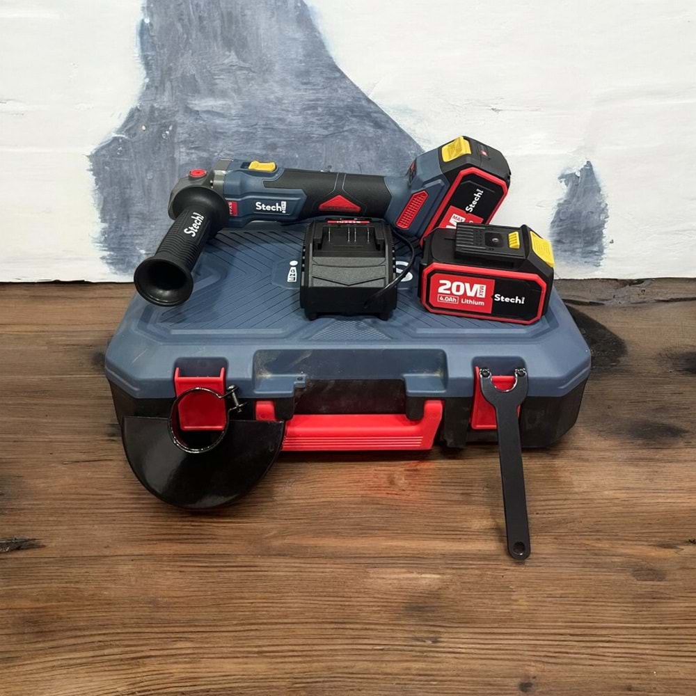 Stechend Akülü Avuç Taşlama 125mm SX44-2x4.0 Ah
