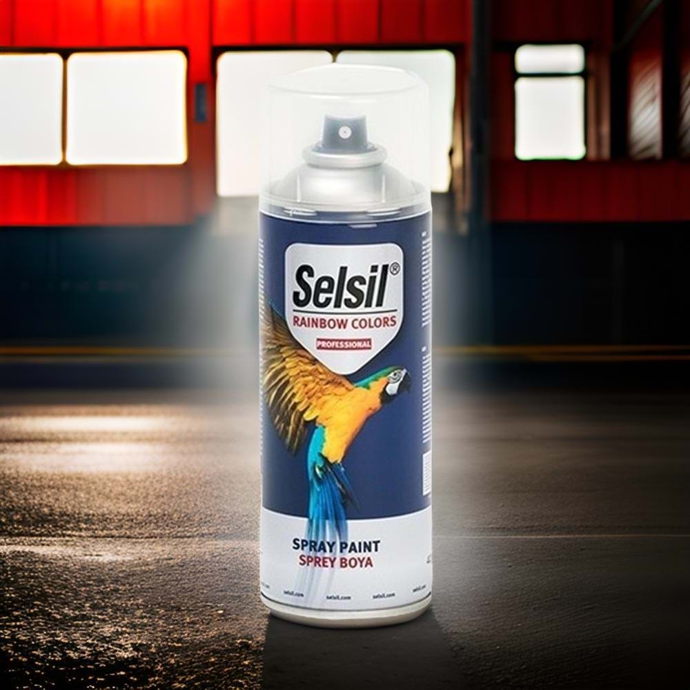 Selsil Sprey Boya Gümüş Gri 400ml RAL7001