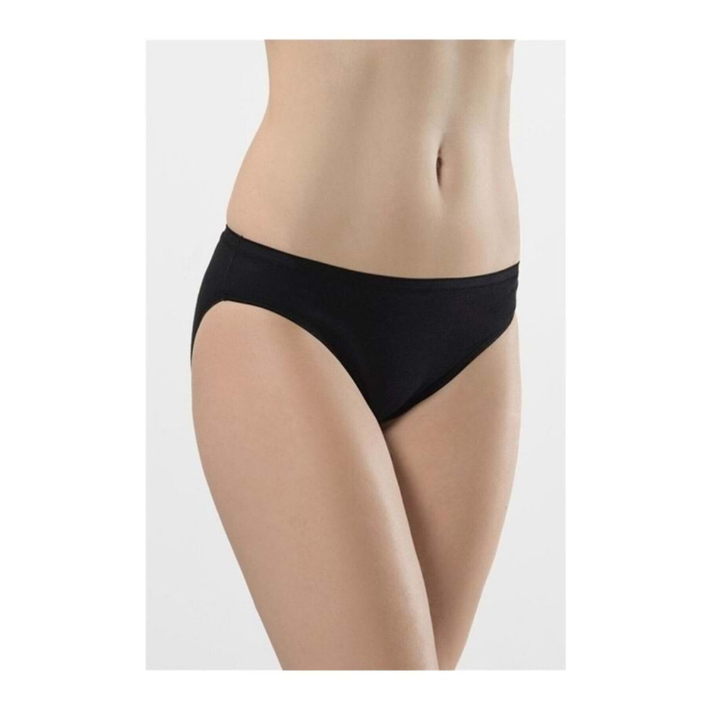 Belinay 0208 Kadın Slip Külot Siyah M