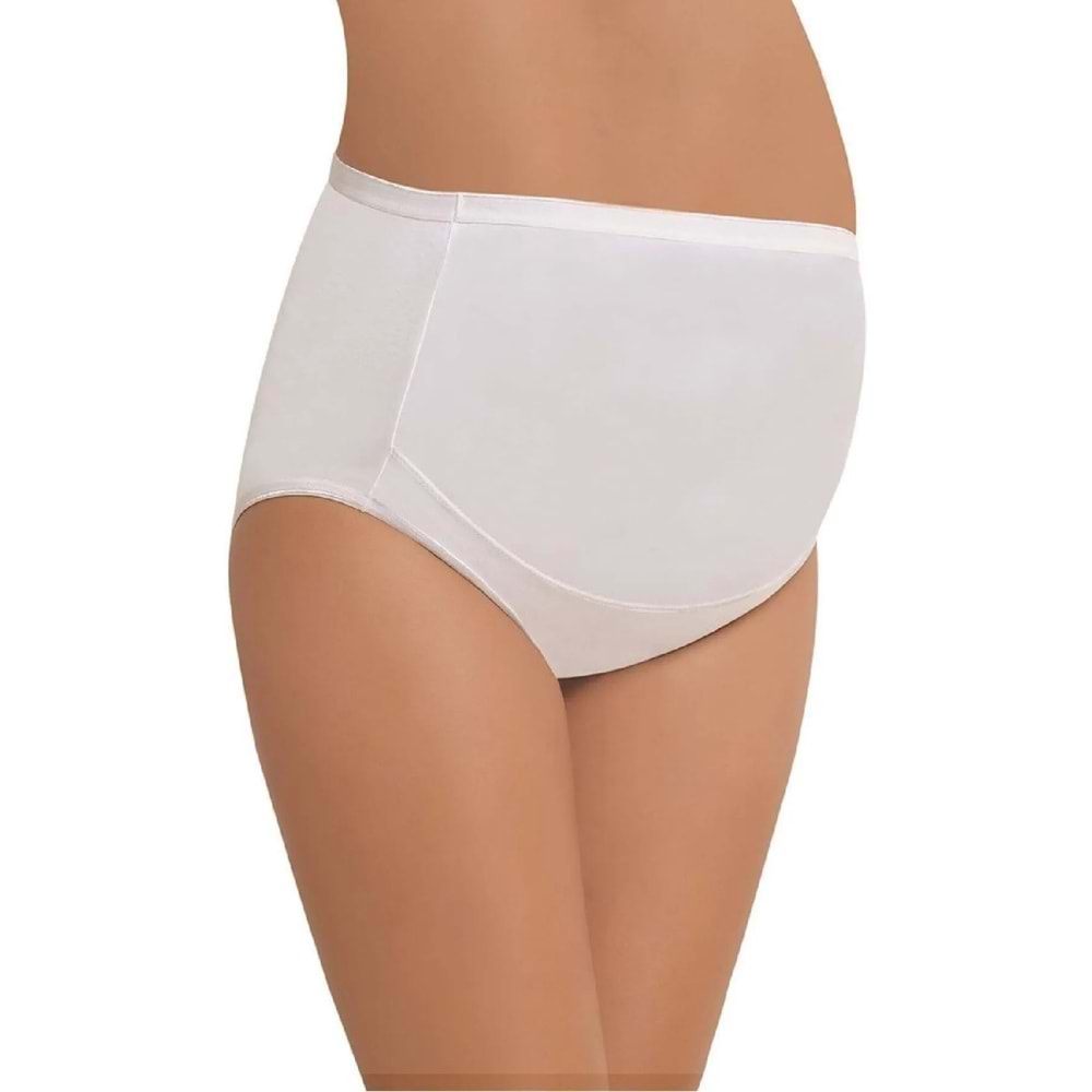 Belinay 055 Modal Hamile Külot Beyaz XXL