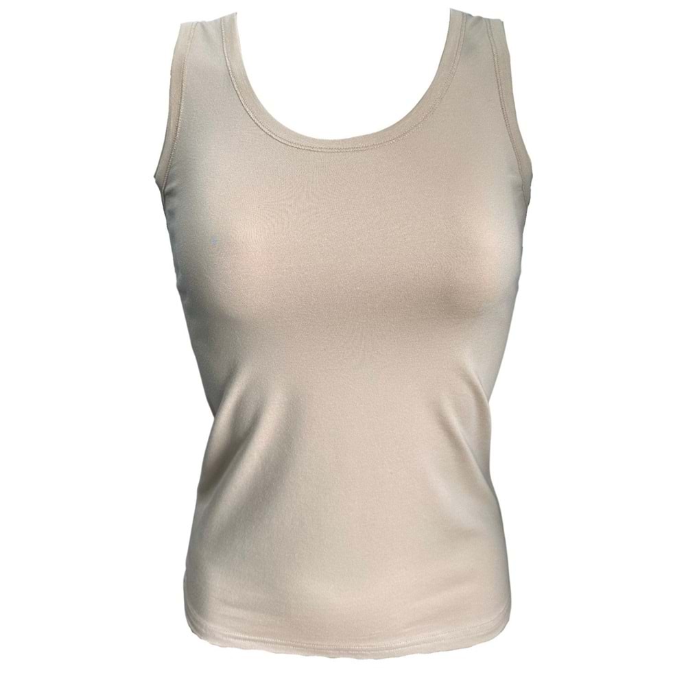 Belinay 0953 Kalın Askılı Bayan Atlet Ten XL