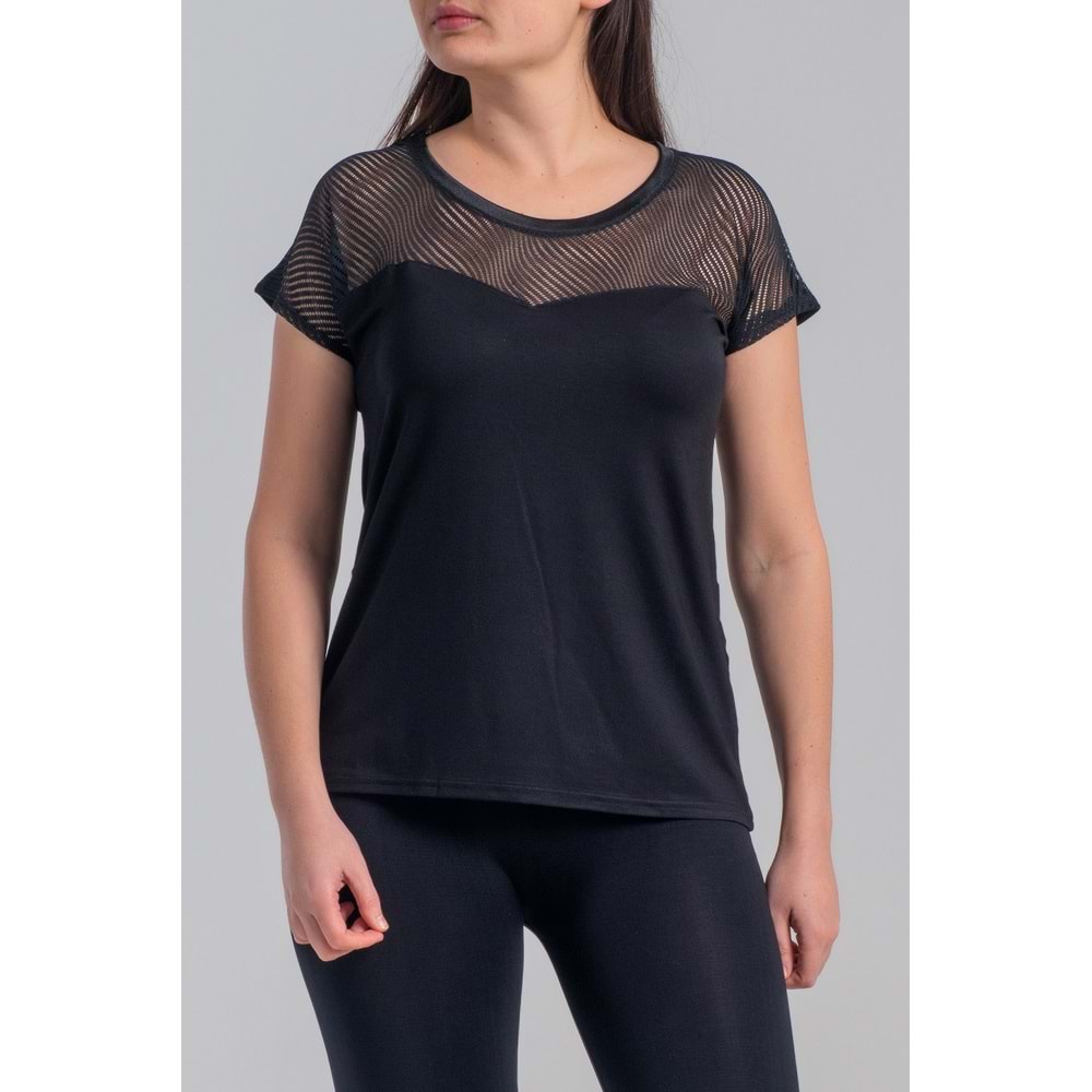 Belinay 8053 Kadın Viscose Body Siyah M