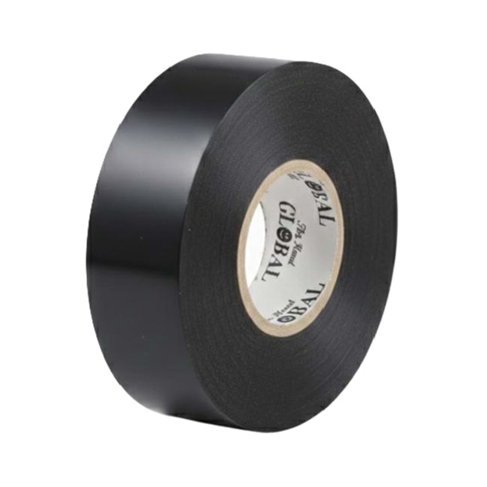 Global Elektrikçi Bandı İzole Bant Siyah 19mm x 15mt