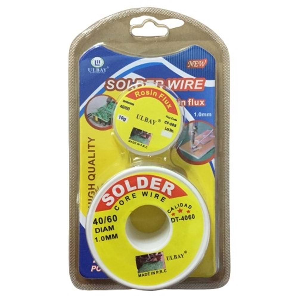 Solder Wire Lehim Teli ve Pastası 2li Set