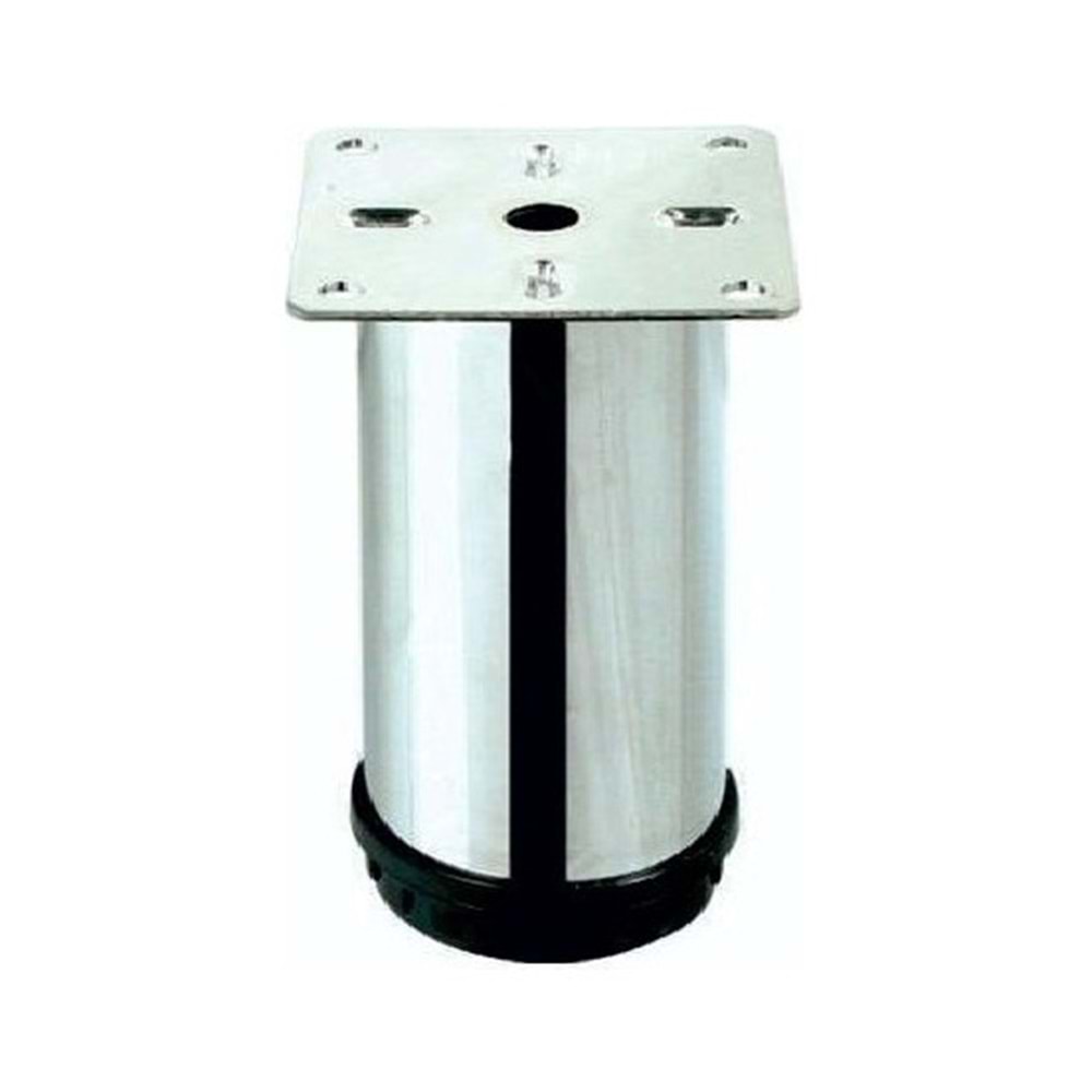 Hırsan Mobilya Metal Baza Ayağı Krom Ayak 60x10cm