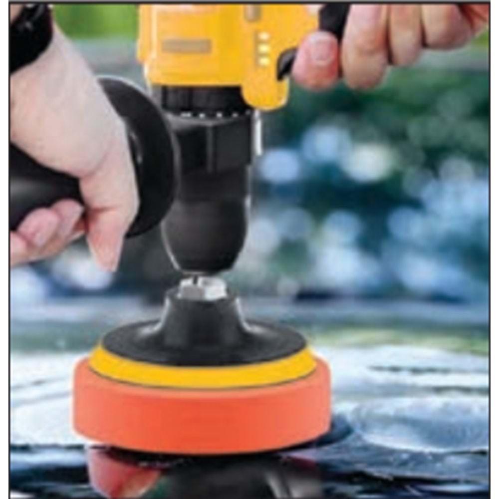 Hırsan Matkap Cırt Disk Zımpara Taban Aparatı/Panç Adaptörü M14