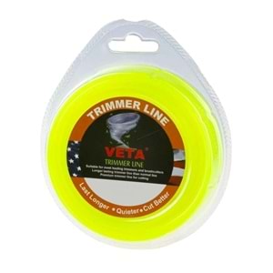 Veta Tırpan Misinası 6 Köşe Altıgen 3.5mm x 40mt