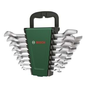 Bosch Açık Çift İki Ağız Anahtar Takımı Seti 8 Parça