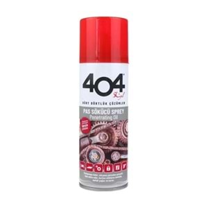 404 Pas Sökücü ve Yağlayıcı Sprey 200 ml