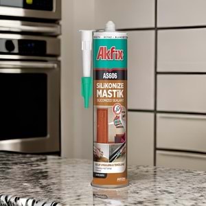 Akfix Silikonize Mastik Altınmeşe AS606 500gr