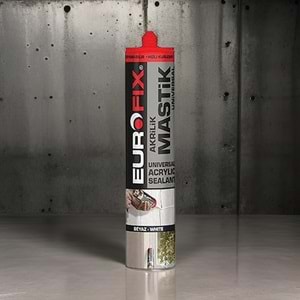 Eurofix Akrilik Mastik Beyaz 450gr