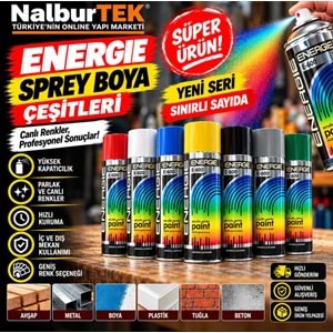Energie E-600 0916E1 Sprey Vernik 400ml Parlak