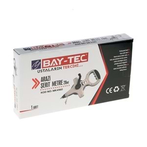 Bay-Tec Arazi Tipi Metre 20mt