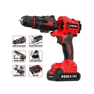 Rodex RDX2705 Akülü Çok Amaçlı 5 Fonksiyonlu Makina