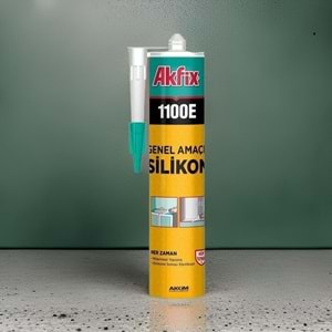 Akfix 1100E Silikon Siyah 280gr