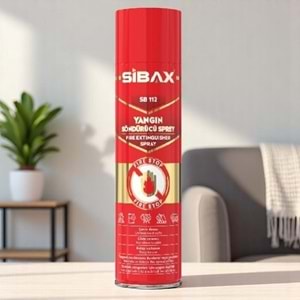 Sibax SB112 Yangın Söndürücü Sprey 600ml