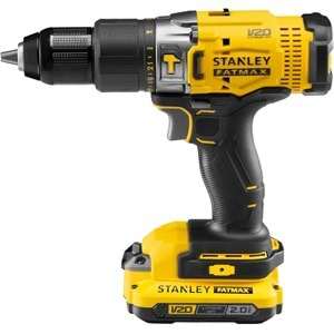 Stanley Lityum Çift Akülü Darbeli Matkap 18V 2.0AH V20