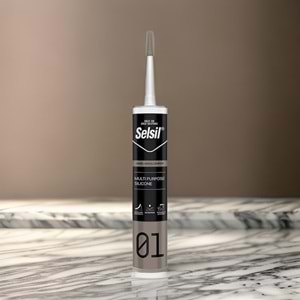 Selsil Silikon Şeffaf 280gr