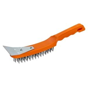 Hand Sfd Ispatulalı Çelik Tel Fırça Metal Kazımalı 270mm