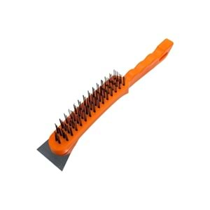 Hand Sfd Ispatulalı Çelik Tel Fırça Metal Kazımalı 270mm