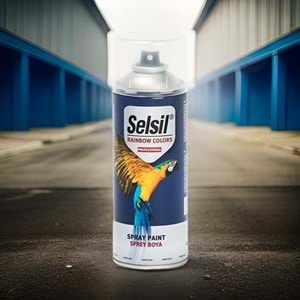 Selsil Sprey Boya Gümüş Gri 400ml RAL7001