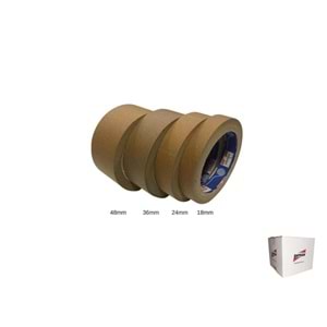 Dayson Maskeleme Bandı Kahverengi (24mm x 30mt) 72ad