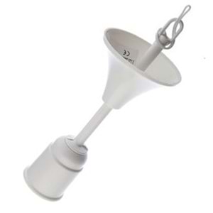 Hırsan Porselen Askılı Duy Tij Takımı