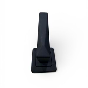 Hırsan Almira Rozetli Kapı Kolu Siyah (Takım) Wc