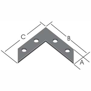 Hırsan Sac Gönye 10No 15x80x80