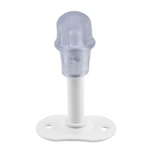 Hırsan Kapı Tamponu Durdurucu Stoper Metal Beyaz