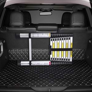 Hırsan Paslanmaz Çelik Teleskopik Merdiven 2,6mt 9 Basamaklı