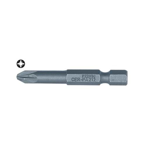 Cer-pa X-Plus Pozidiriv Yıldız Bits Ucu PZ2x70mm